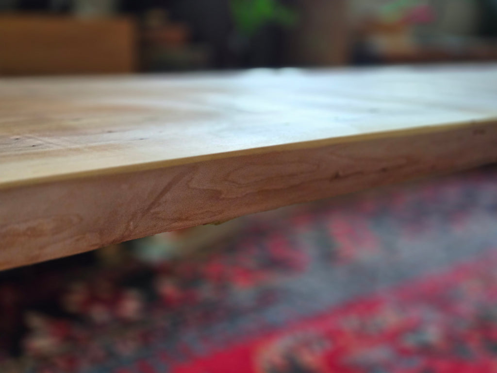 Live Edge Coffee Table - Spalted Ambrosia Maple