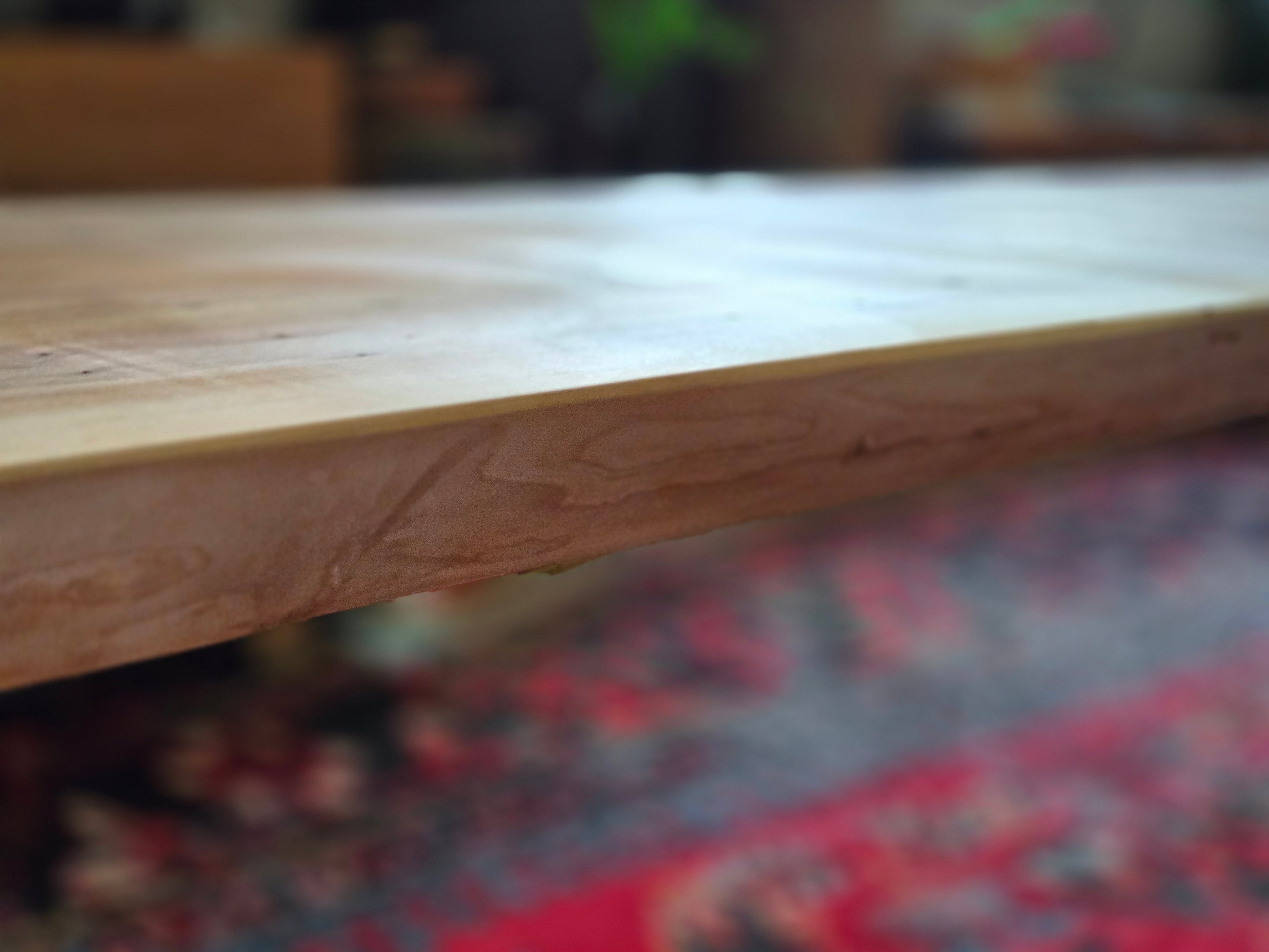 Live Edge Coffee Table - Spalted Ambrosia Maple